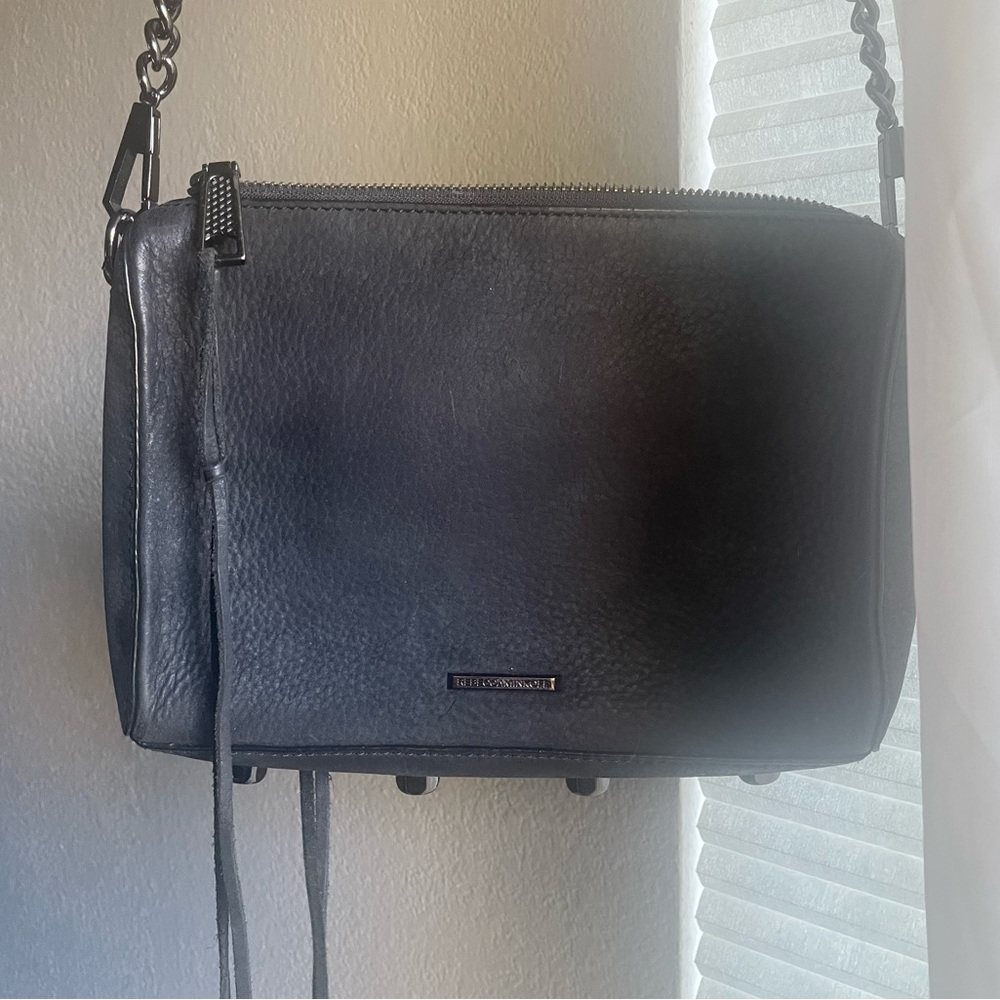 Rebecca Minkoff Black Leather Crossbody Bag